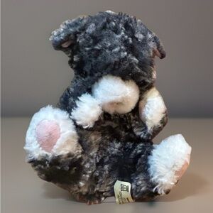 Douglas Toy Lil' Handful Dark Gray Striped 5" Plush Stuffed Animal